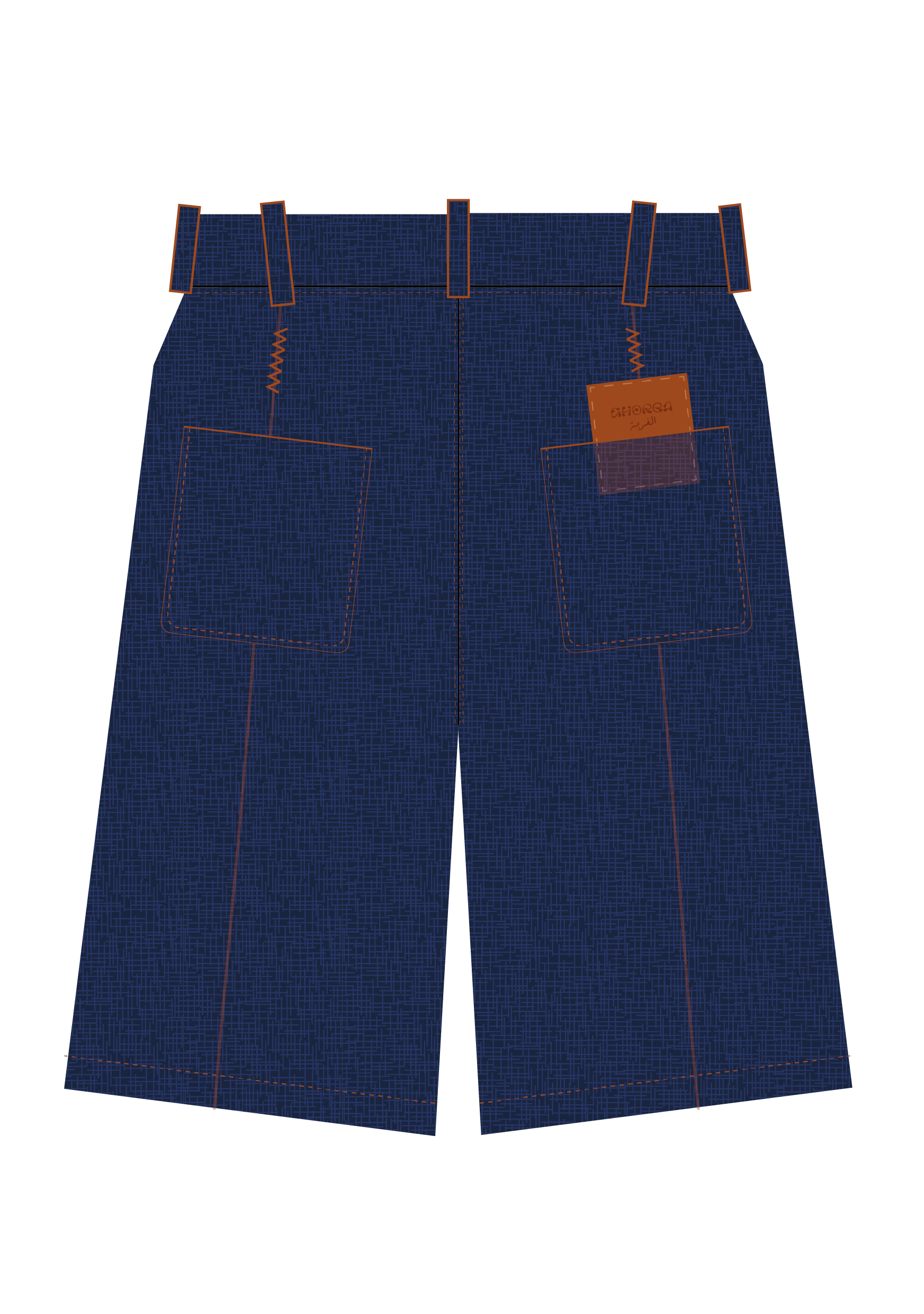 Ghorba - short à pinces