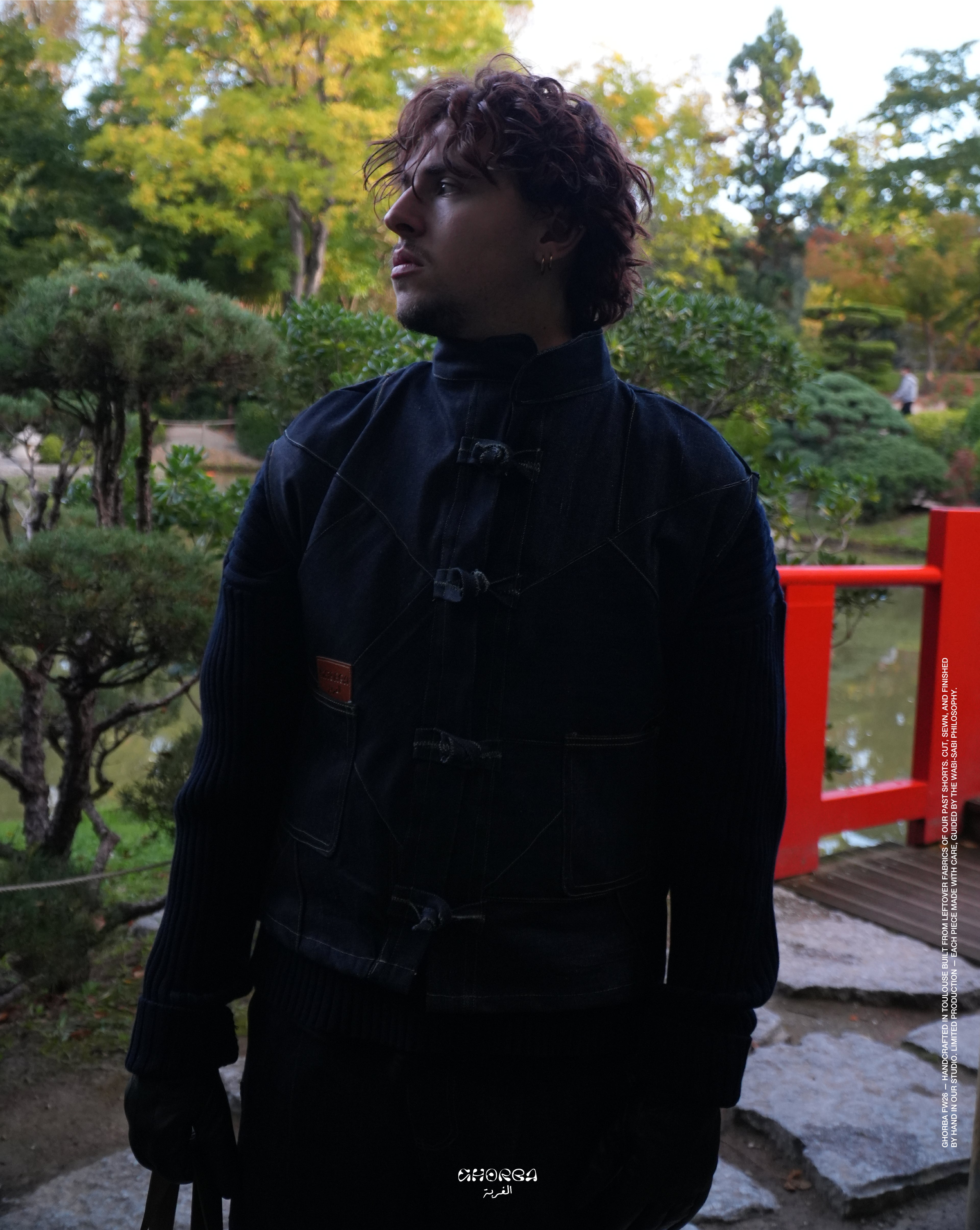 Wabi Sabi – Veste Sans Manches en Denim Brut