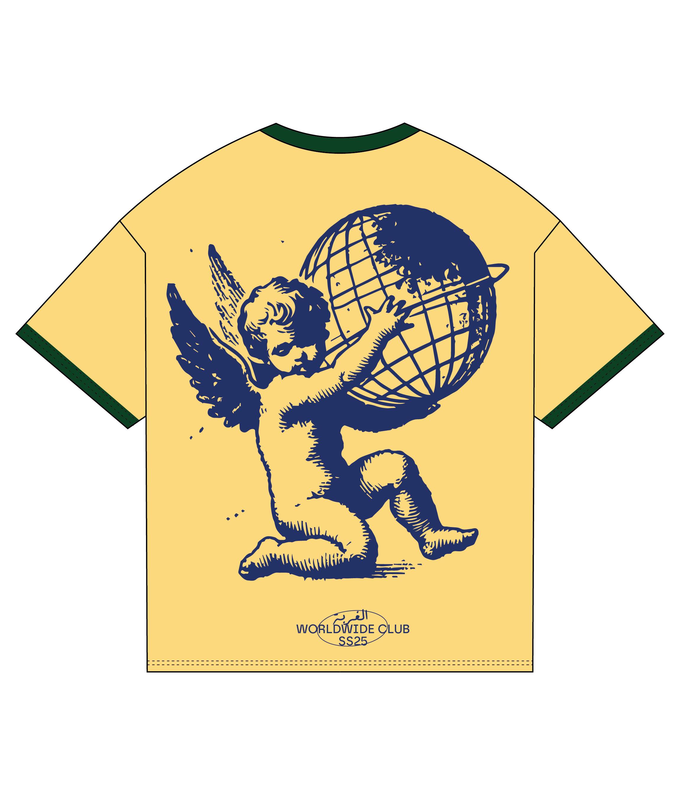 Ghorba - Auriverde Tee