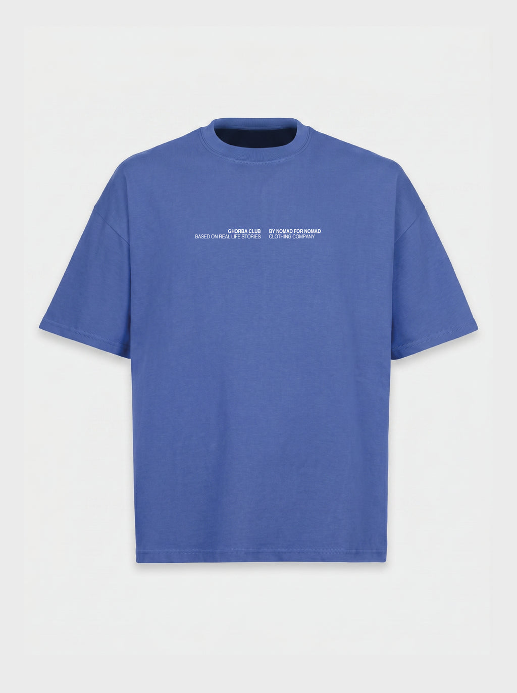 Guided by Mama's Prayers - T-shirt oversize boxy bleu