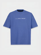 Guided by Mama's Prayers - T-shirt oversize boxy bleu