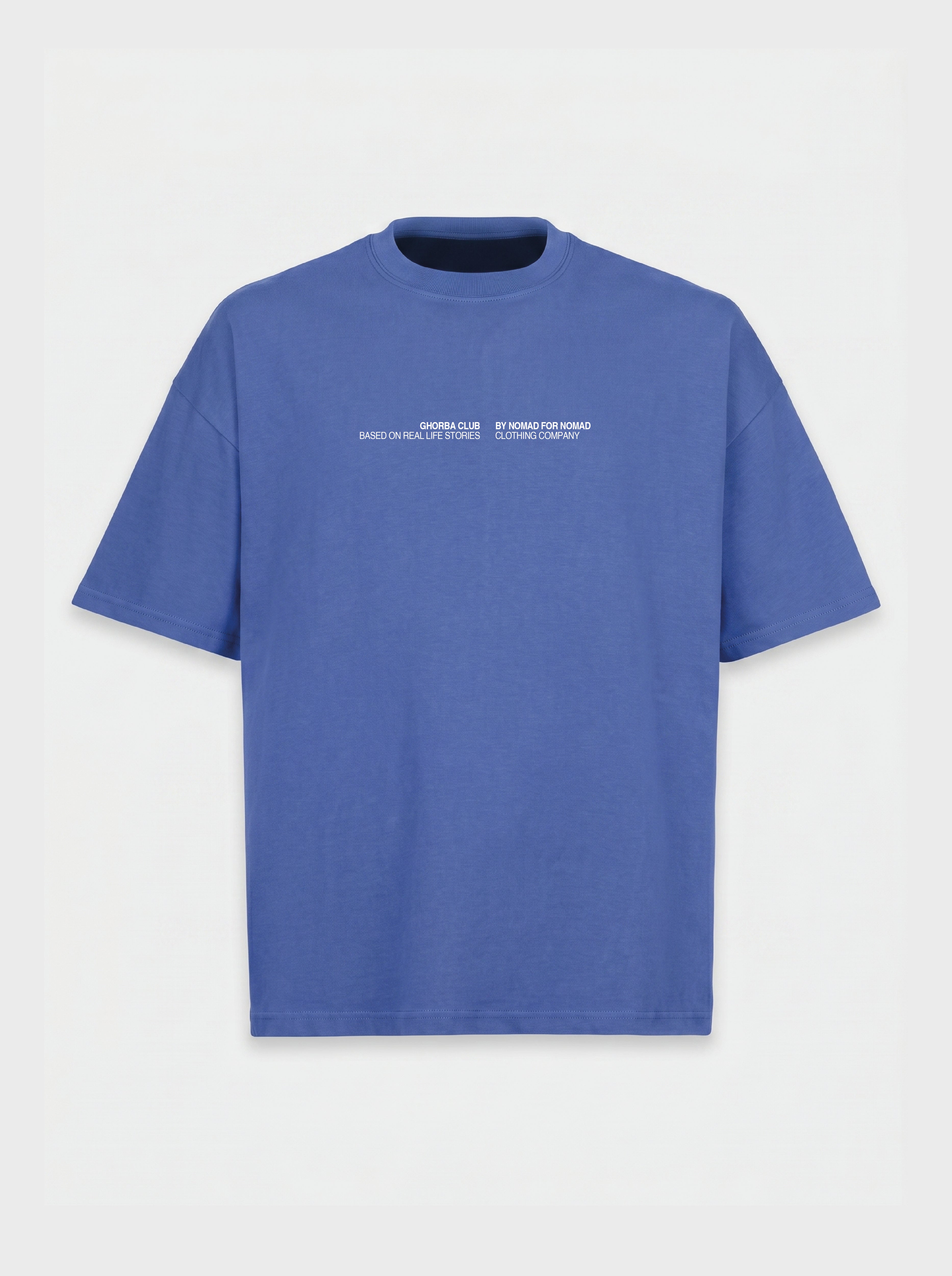 Guided by Mama's Prayers - T-shirt oversize boxy bleu