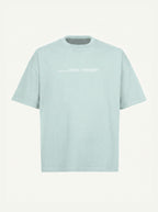 Guided by Mama's Prayers - T-shirt oversize boxy cold blue