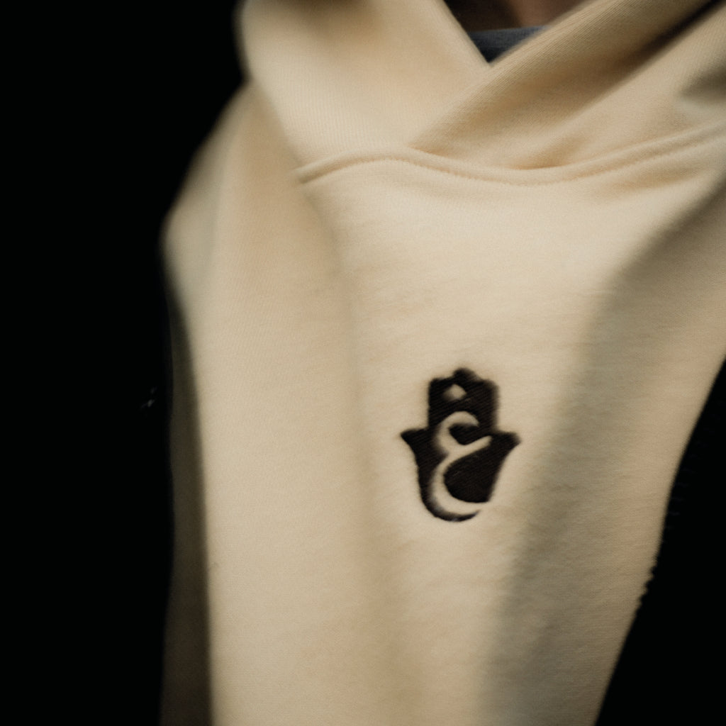 Ghorba sand oversized hoodie