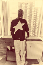 Ghorba - Azul Puff Tee