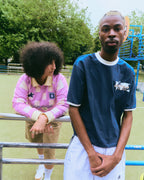 Ghorba - Azul Puff Tee