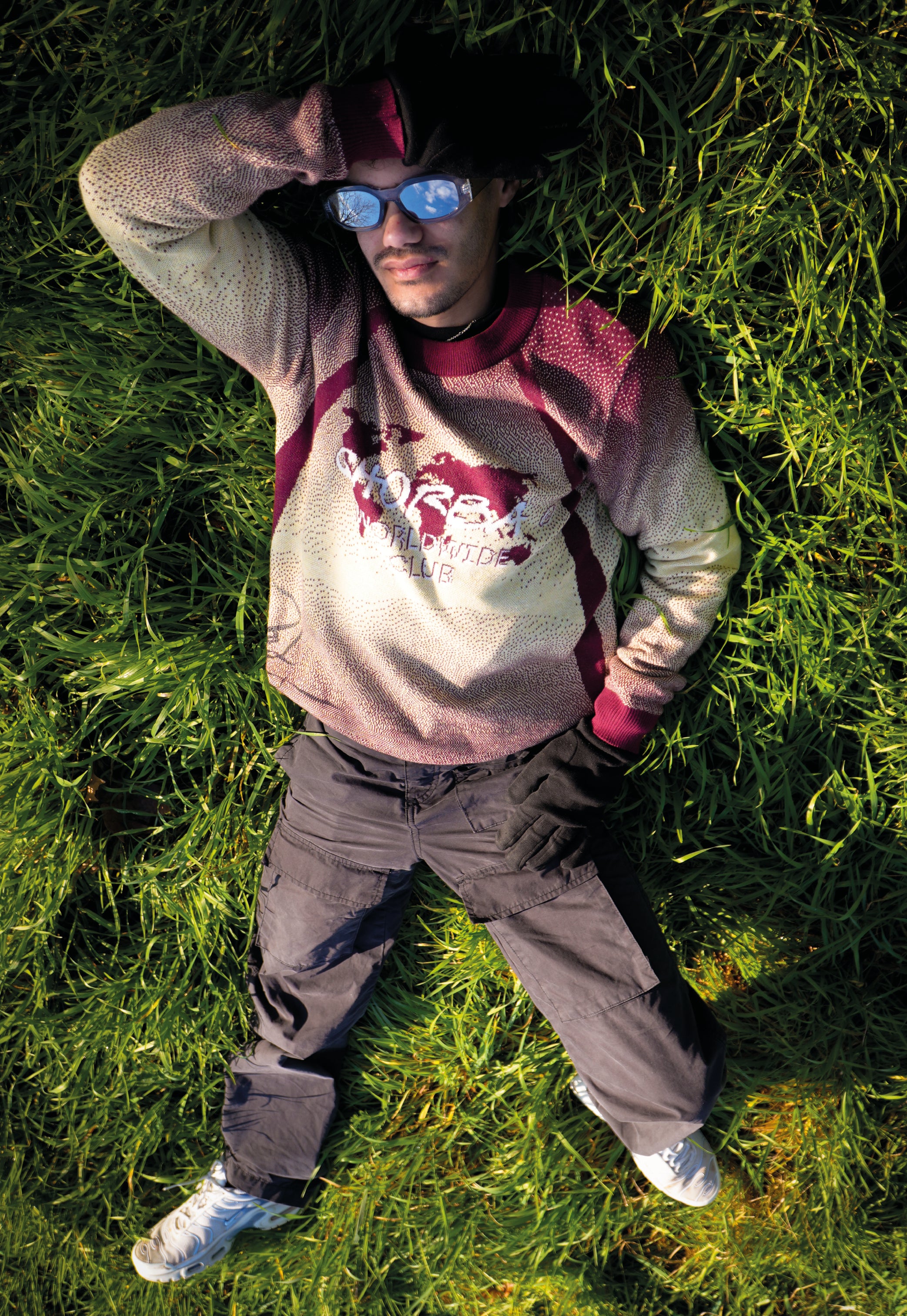 GHORBA BURGUNDY - KNIT