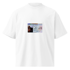 T-shirt blanc GHORBA CLUB, carte de séjour personnalisée avec une photo d'archive et un nom