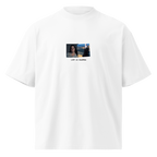 Modèle Duo au trombone, deux photos, sur t-shirt blanc