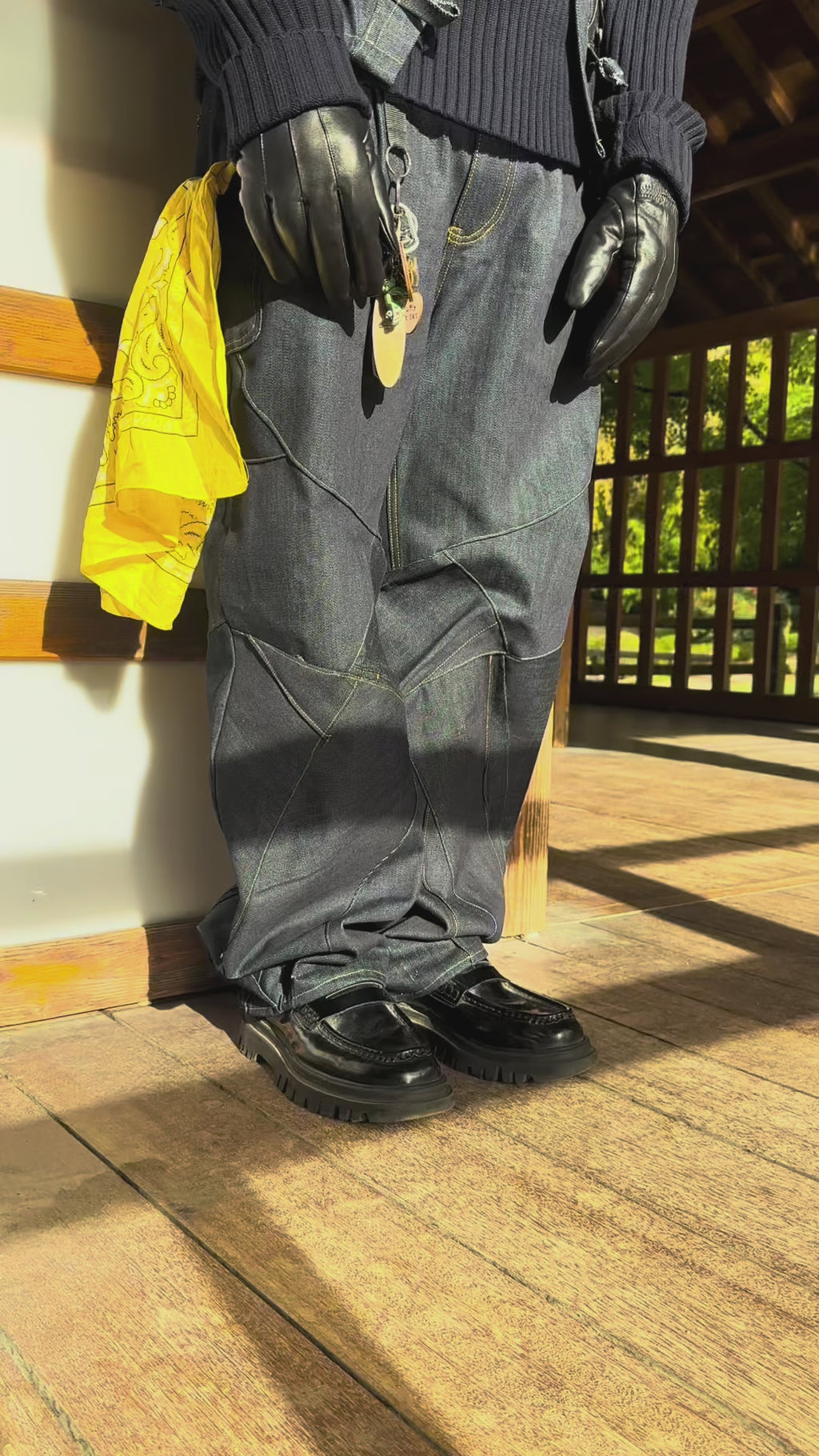 Ensemble wabi-sabi - En denim brute