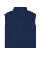 Wabi Sabi – Veste Sans Manches en Denim Brut