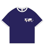 Ghorba - Azul Puff Tee