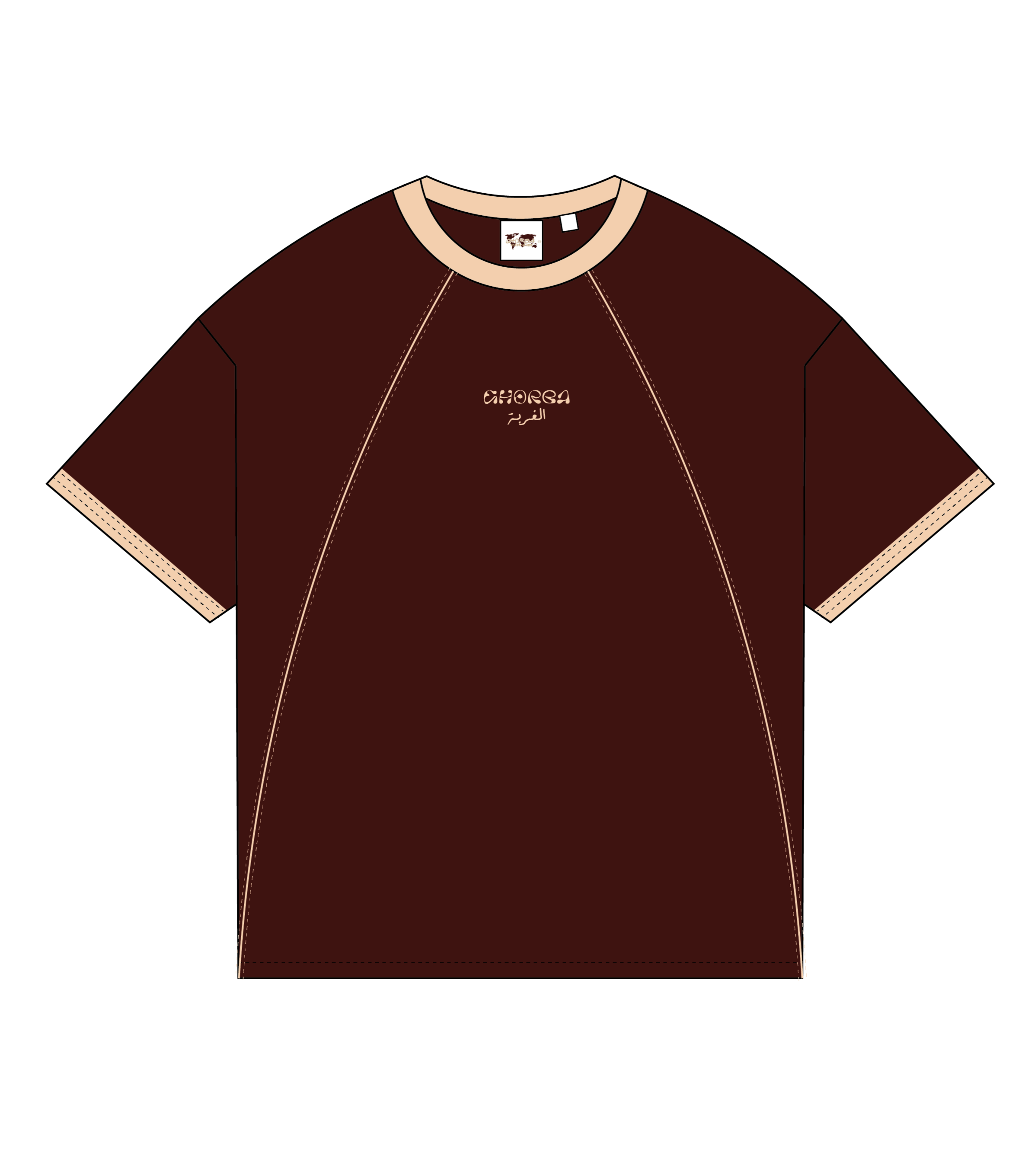 Ghorba - Mocha Tee